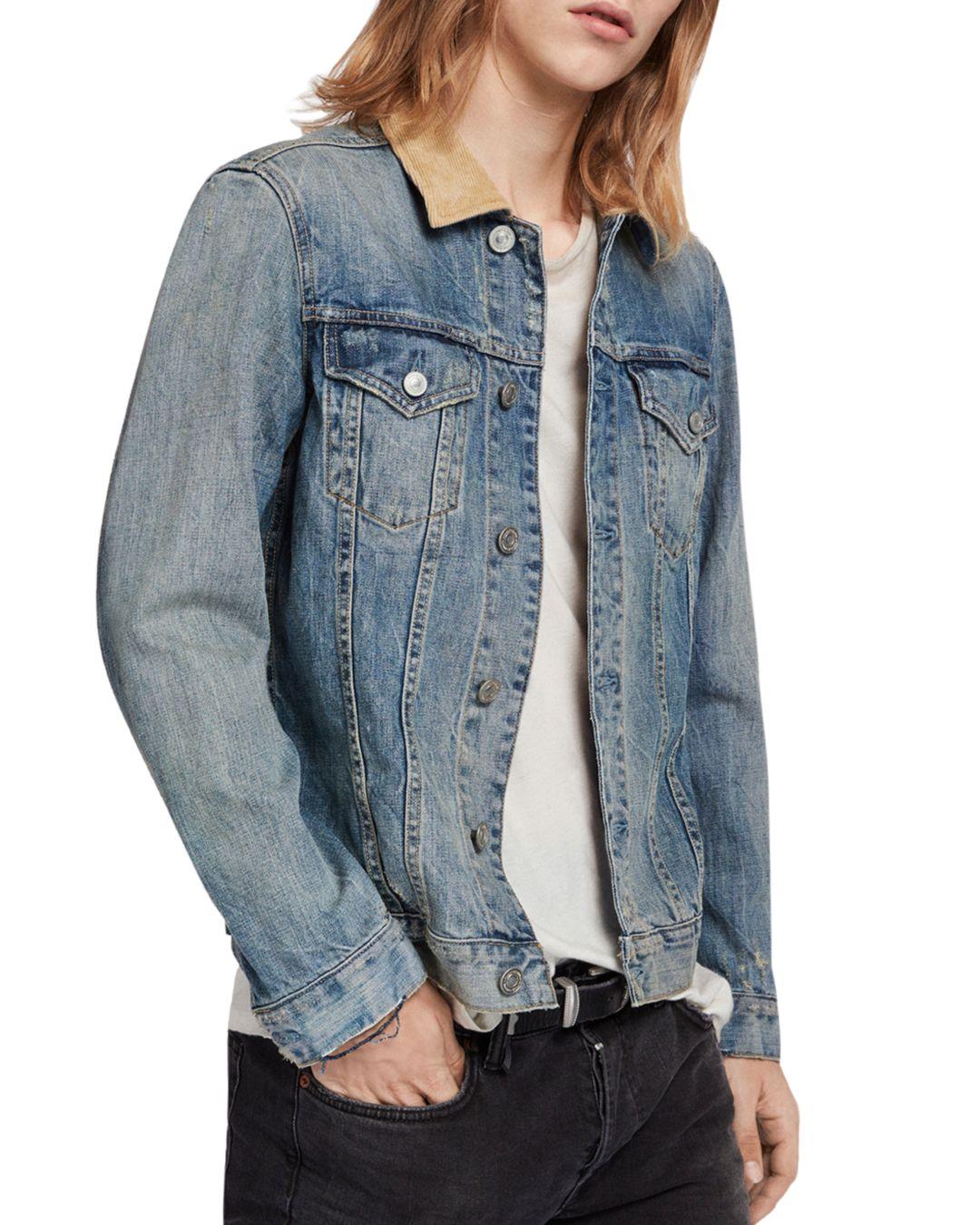 AllSaints Dexter Corduroy - Collar 