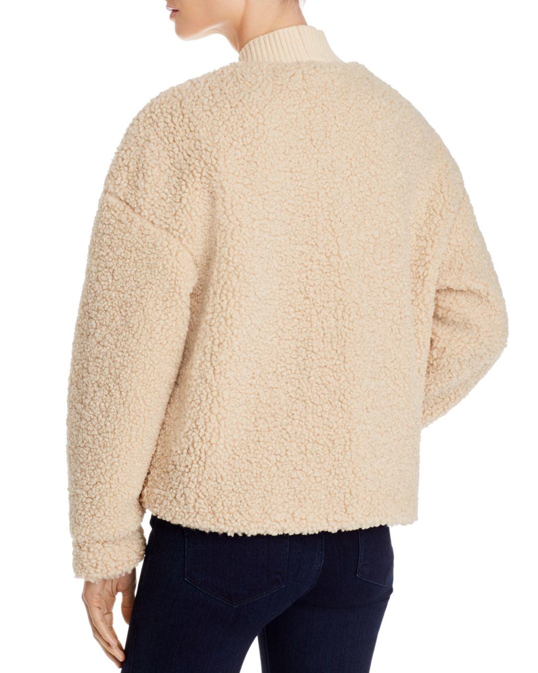 teddy sweater jacket