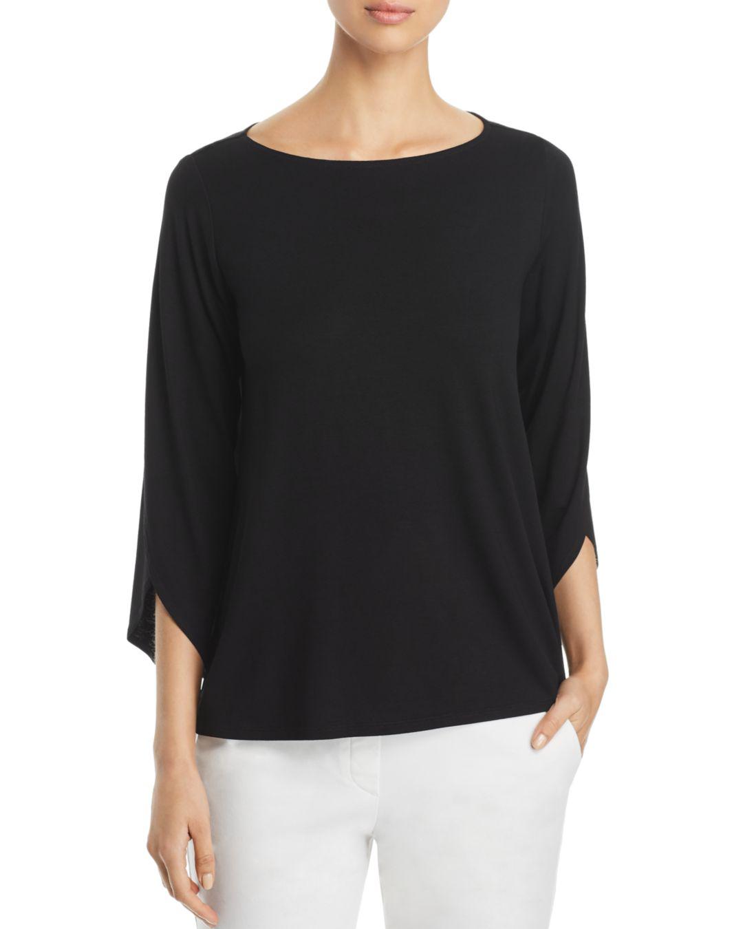 eileen fisher tulip sleeve top