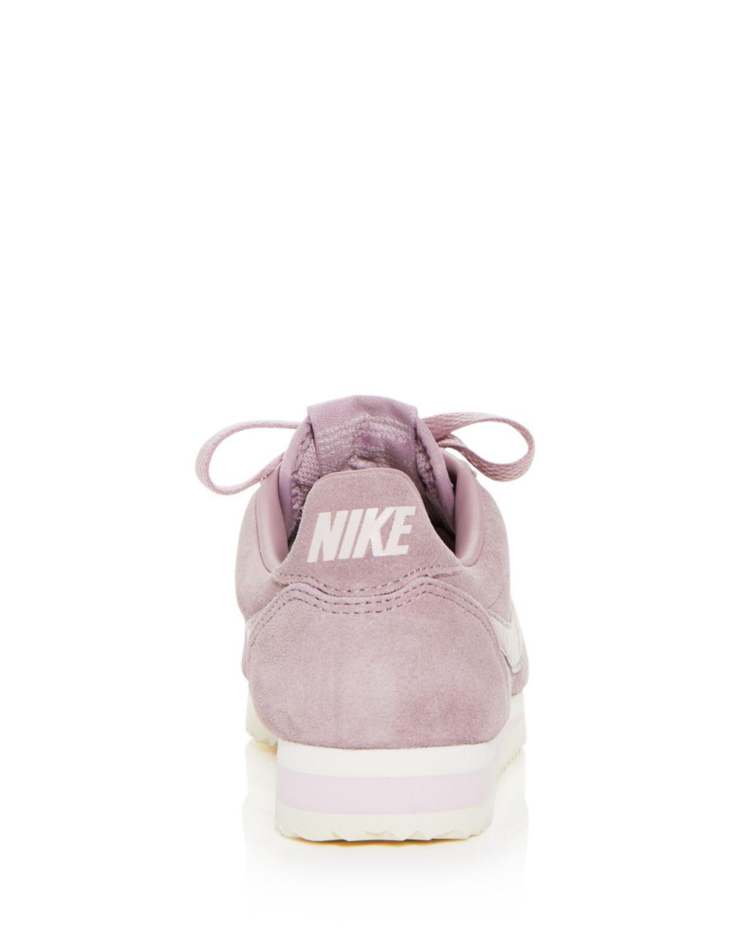 Nike Wmns Classic Cortez Suede Elemental Rose/ Elemental Rose in Pink | Lyst