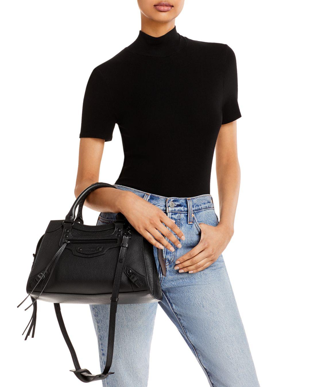 Neo classic leather handbag Balenciaga Black in Leather  29702424