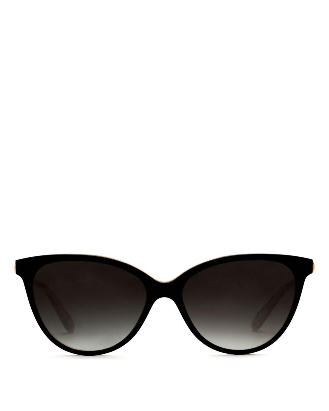 Krewe Women's Monroe 24k Cat Eye Sunglasses in Black Lyst
