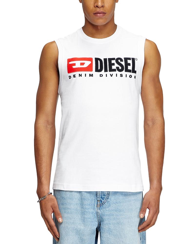 DIESEL Men's Sleeveless Knit Tシャツ DIESEL Men´s Sleeveless Knit Tシャツ-L