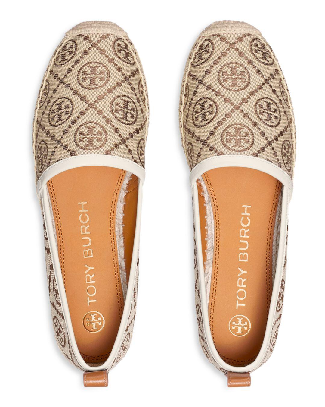 Tory Burch T Monogram Espadrille | Lyst