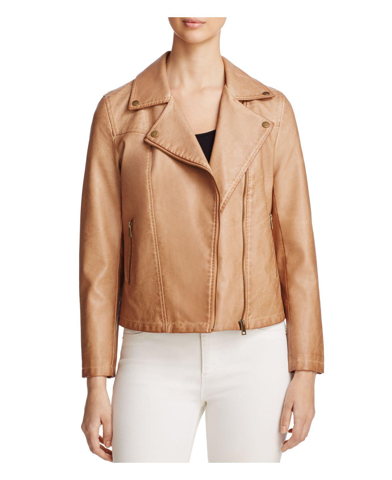 Faux leather puffer jacket bagatelle