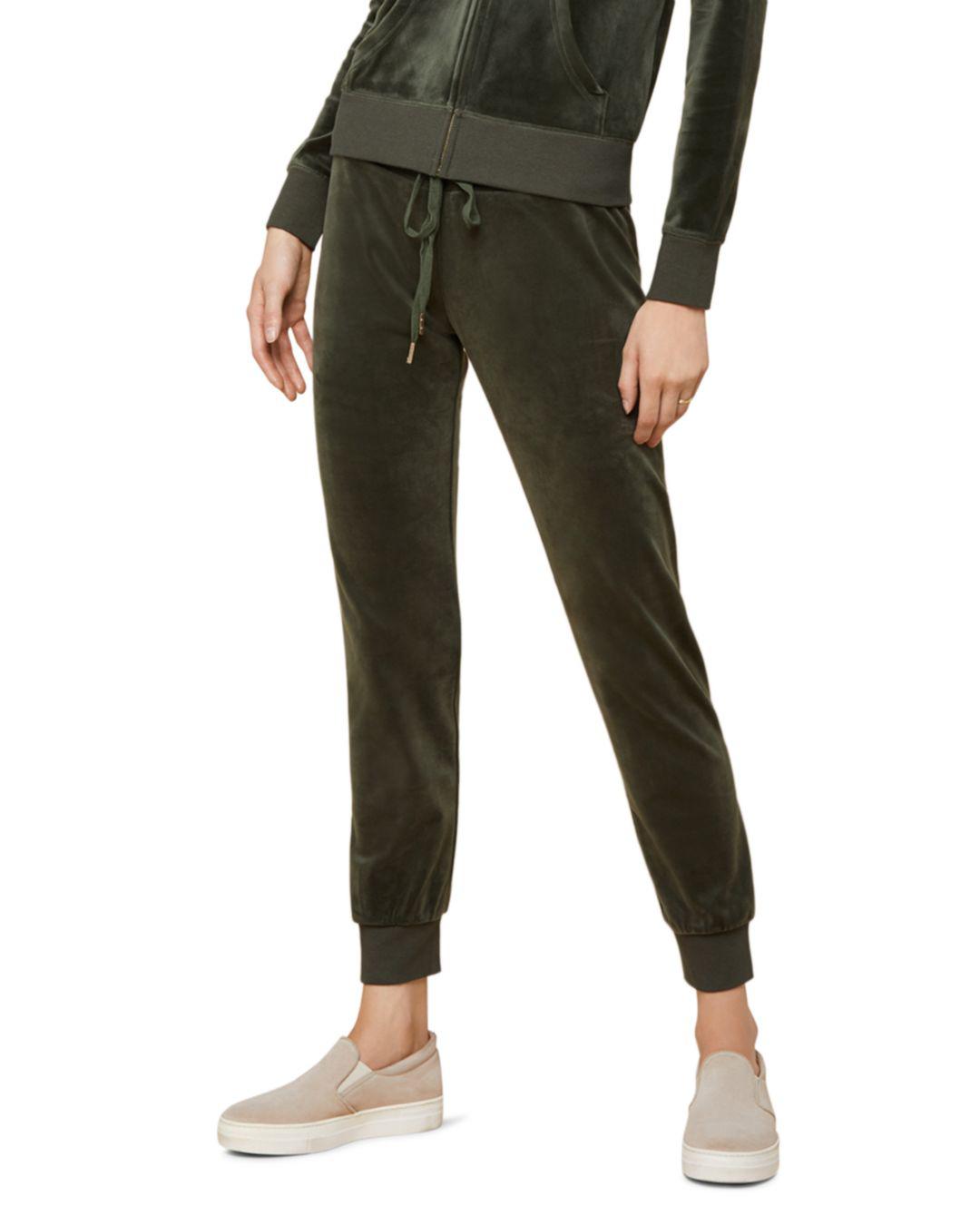 Juicy Couture Luxe Zuma Velour Jogger 