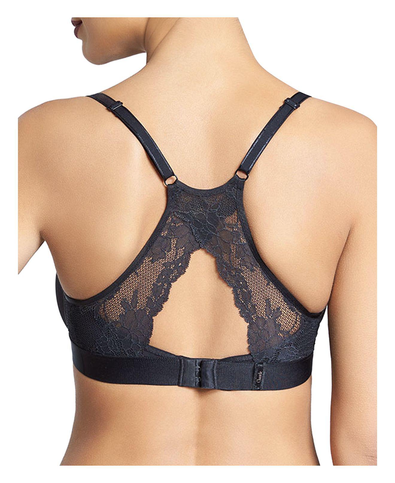 Chantelle Everyday Lace Racerback Bra in Black Lyst