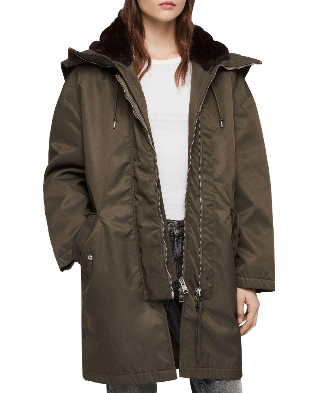 all saints tyra parka