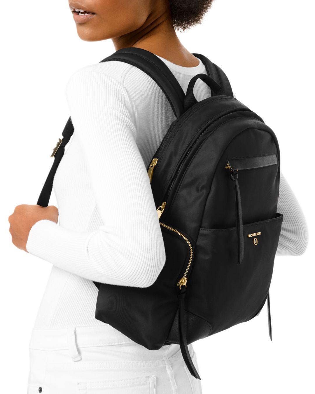mk nylon backpack