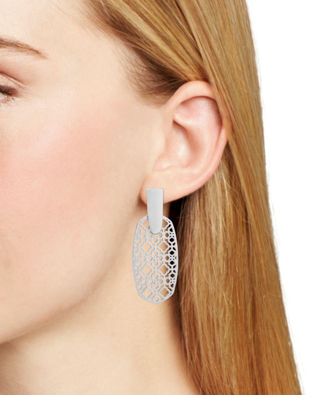 Kendra Scott Filigree Earrings 2024 www.alhudapk