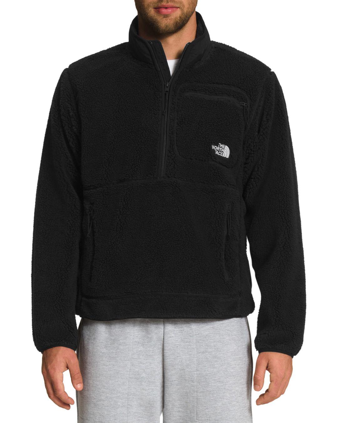 The North Face Extreme Pile Sherpa Fleece Pullover in Black for Men | Lyst