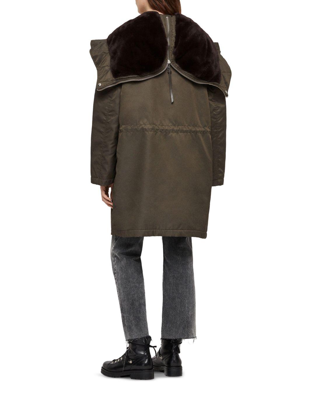 all saints tyra parka