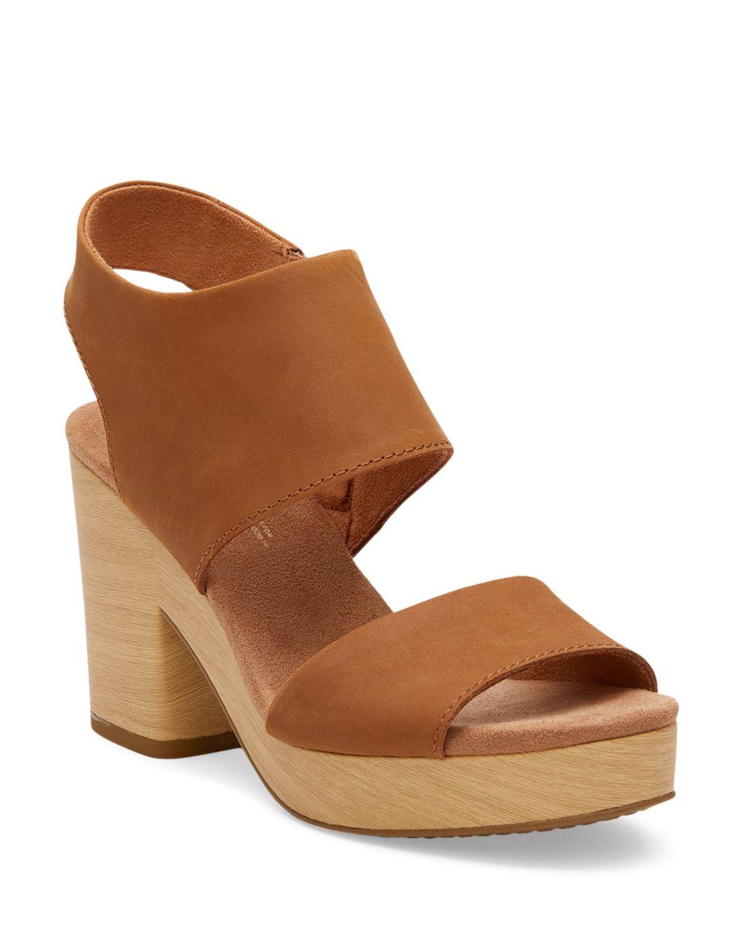 toms heeled sandals
