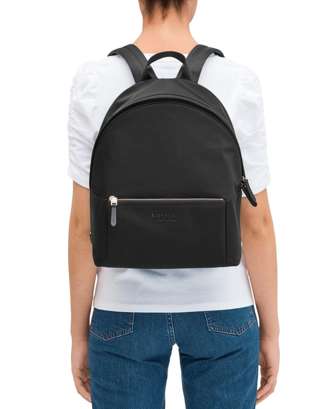 Kate Spade The Nylon City Pack Large Backpack in Black | Lyst