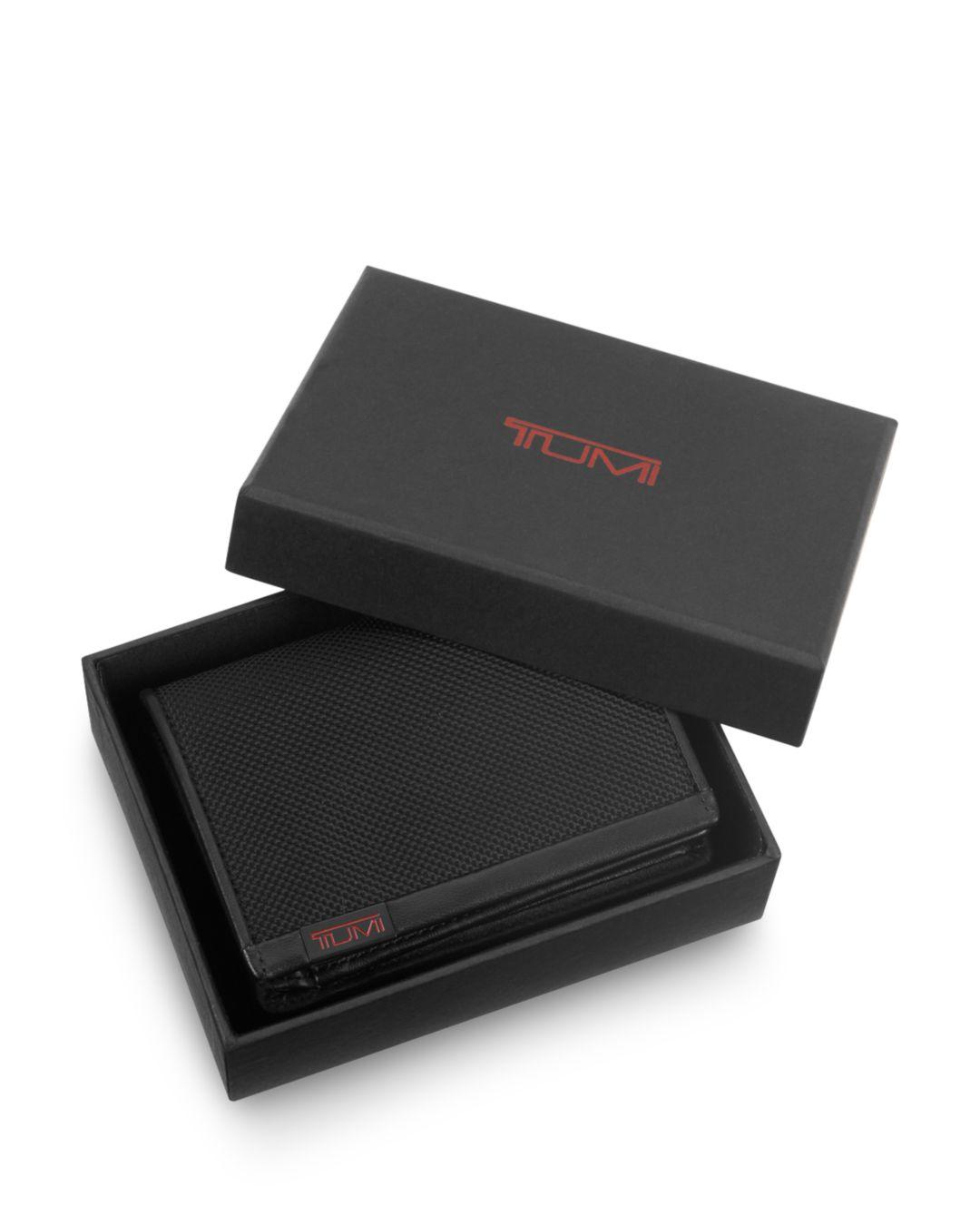 tumi l fold wallet