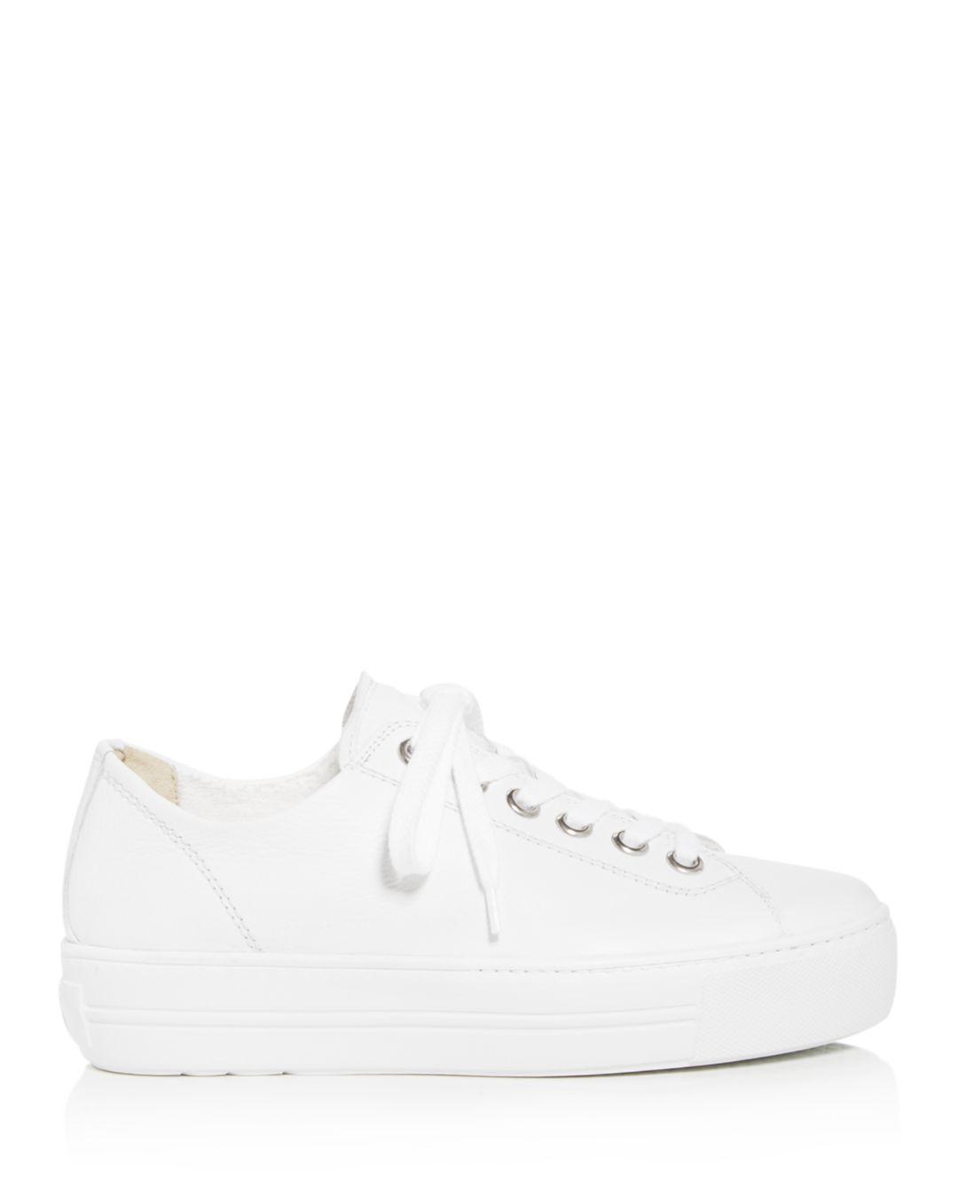 paul green white sneakers