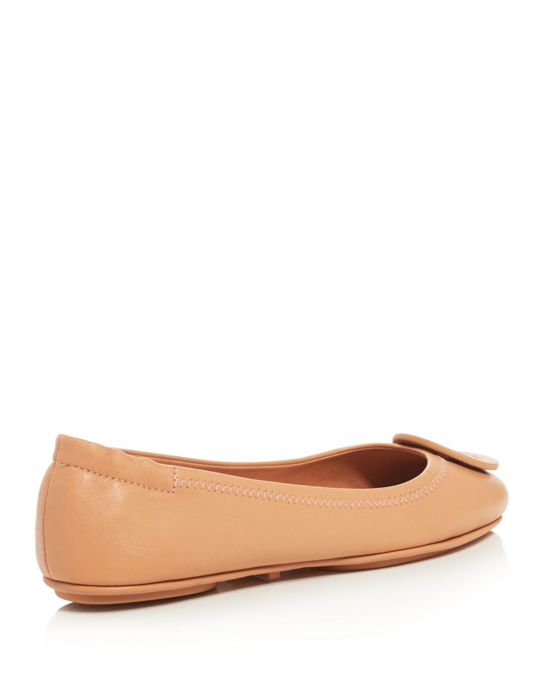 tory burch travel ballet flats