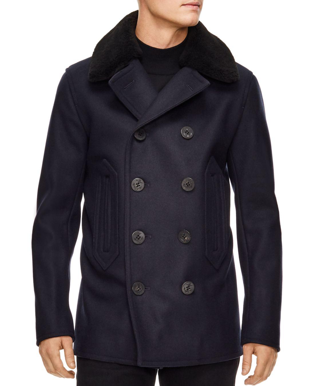Sandro peacoat Clearance