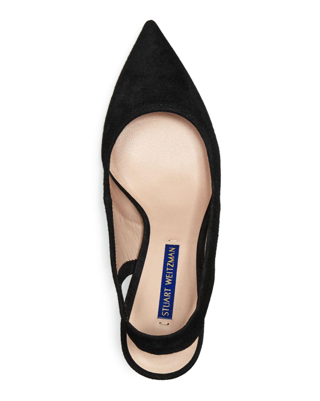 stuart weitzman odette slingback pumps