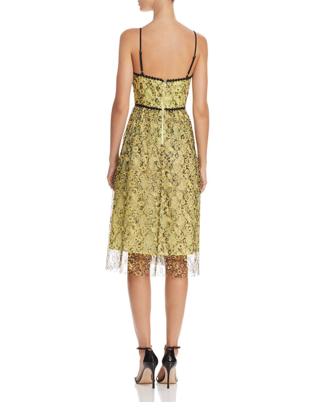 aqua lace midi dress