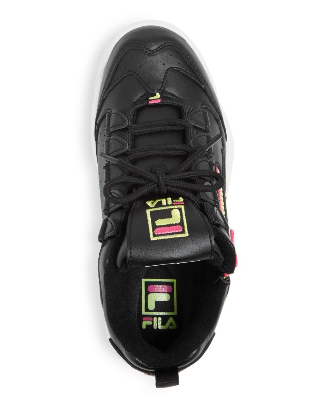 fila disruptor 3 colorblock zip sneaker