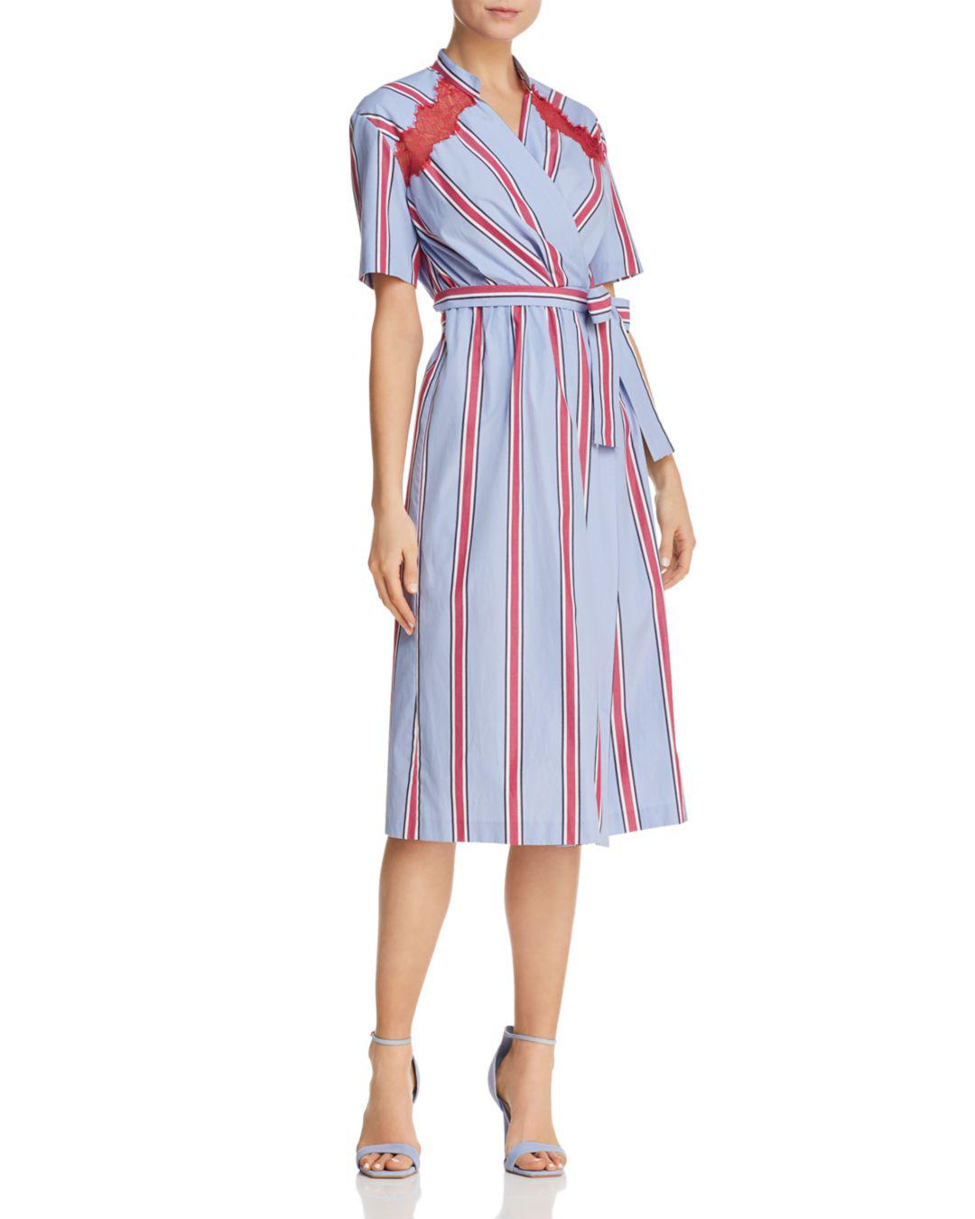sandro wrap dress