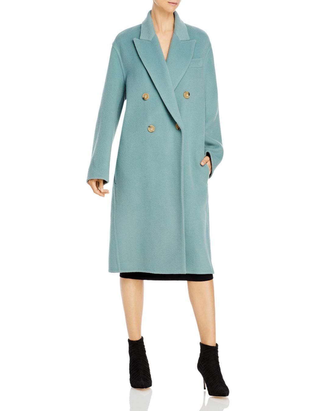 Vince double breasted oversized coat Clearance
