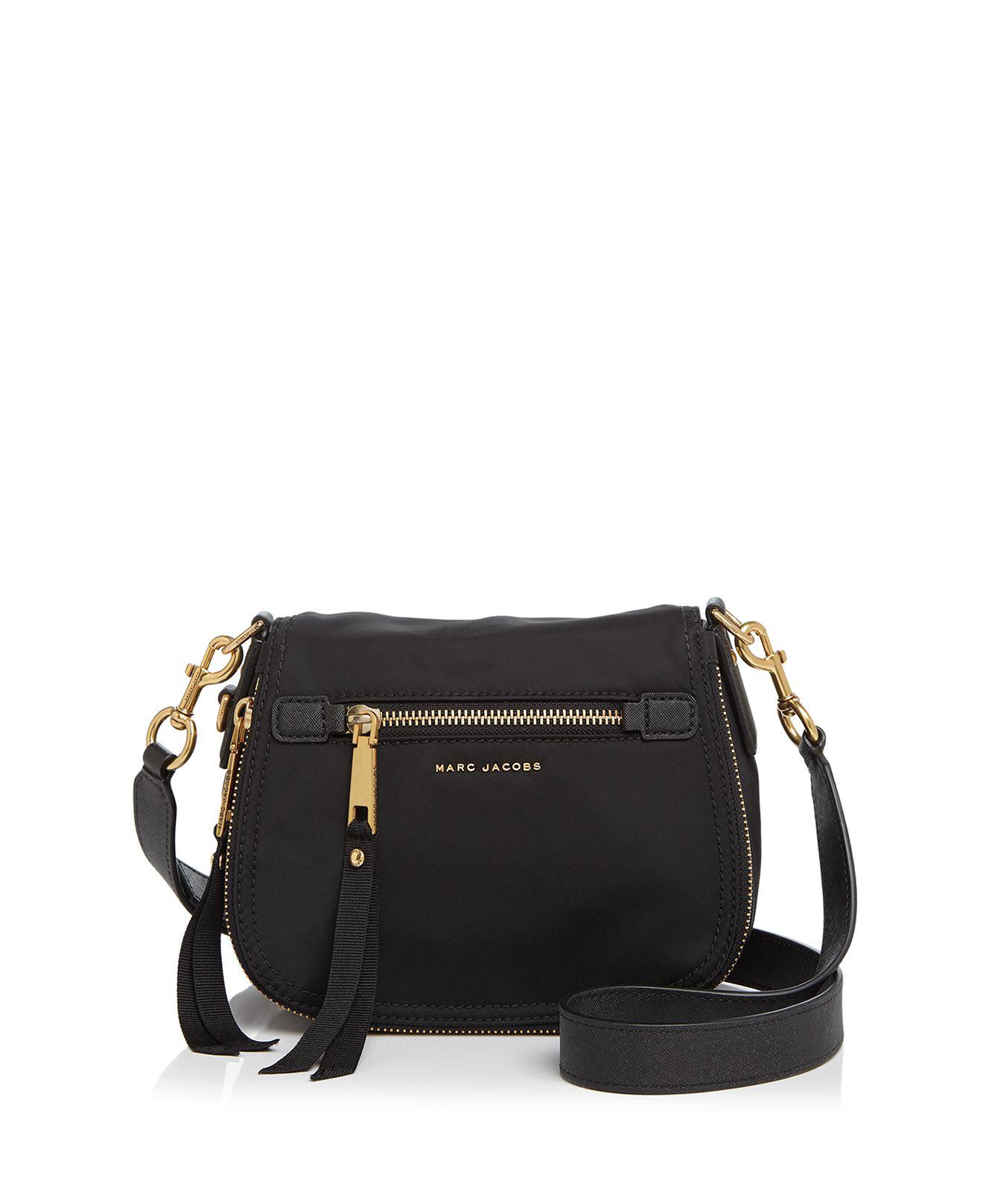 Marc Jacobs Trooper Nomad Small Nylon Saddle Bag in Black | Lyst