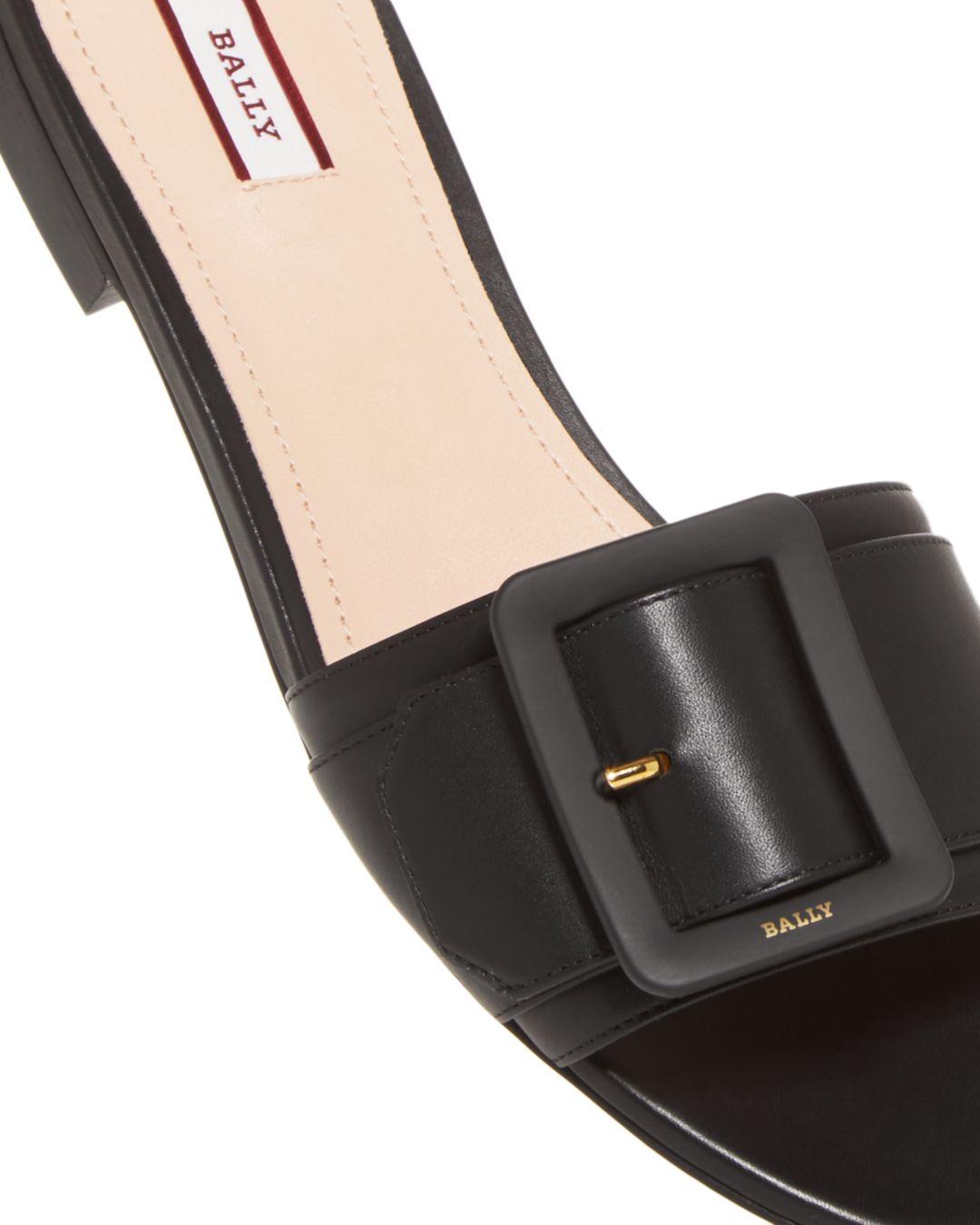 bally women's slide sandals