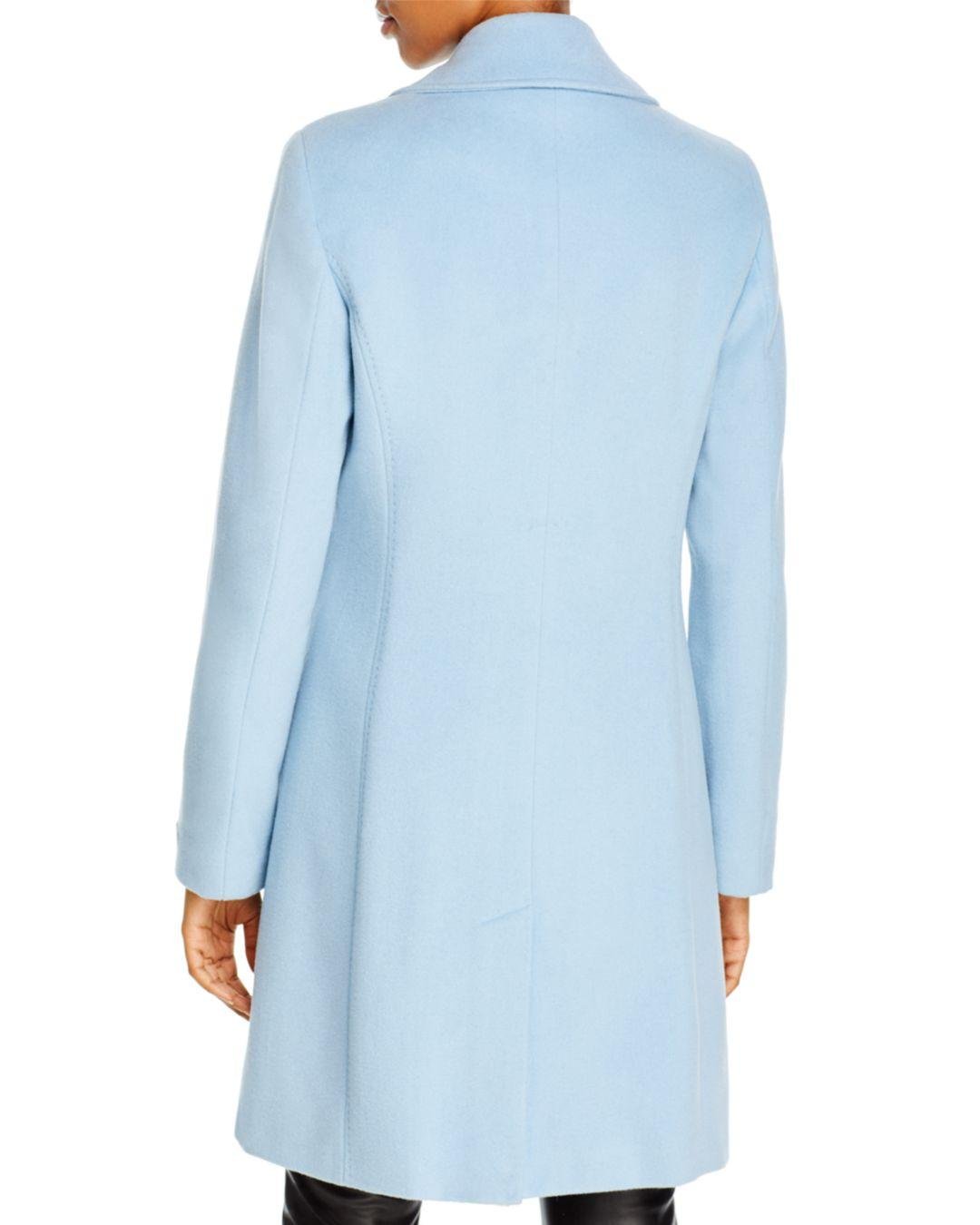 calvin klein pastel blue coat