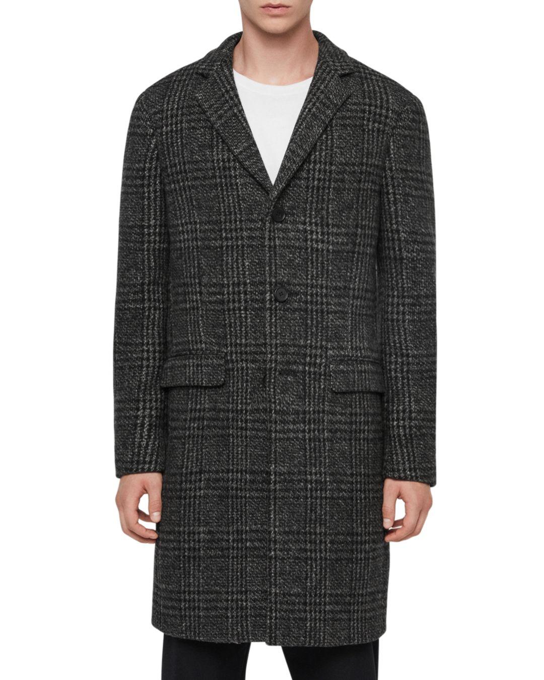 allsaints dowell coat