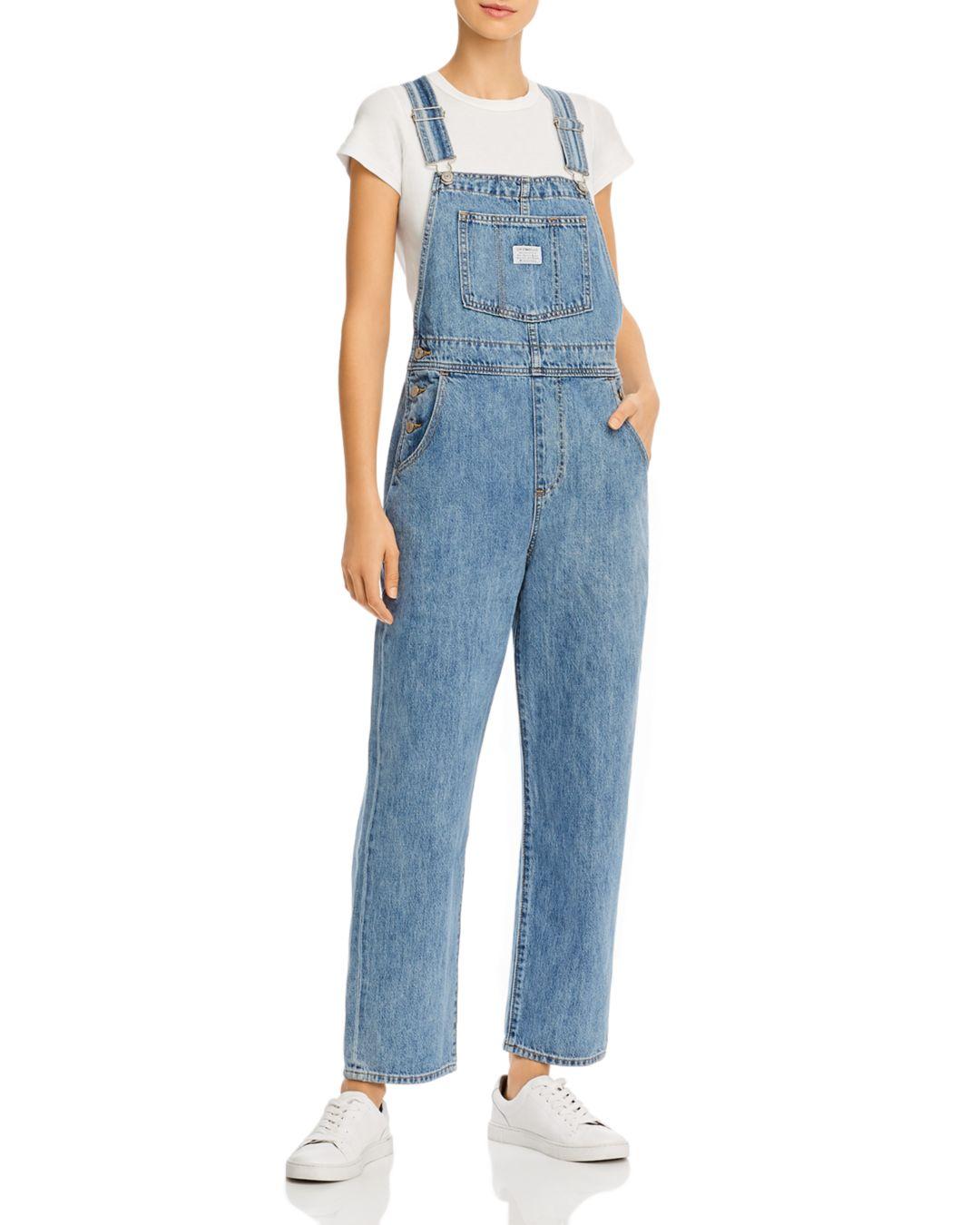 Levi's Vintage Overalls in Blue Lyst