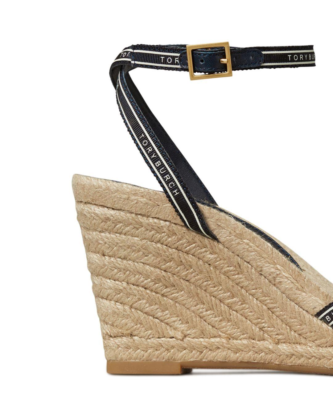 tory ribbon wedge espadrille