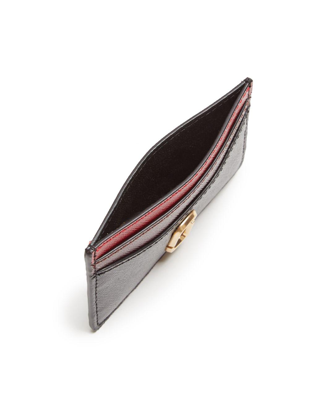 Marc Jacobs Snapshot Leather Card Holder Lyst