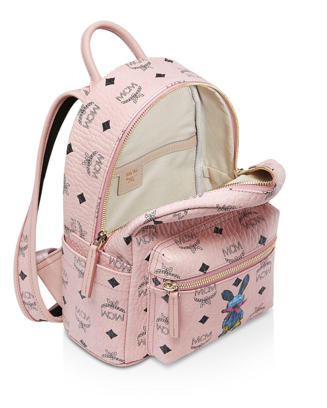 mcm mini backpack rabbit