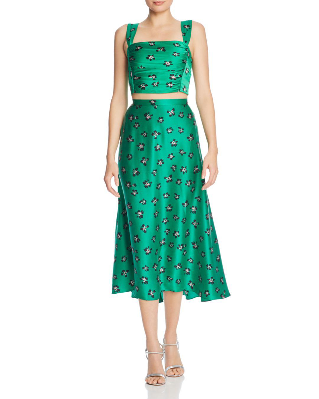 tropicana midi skirt