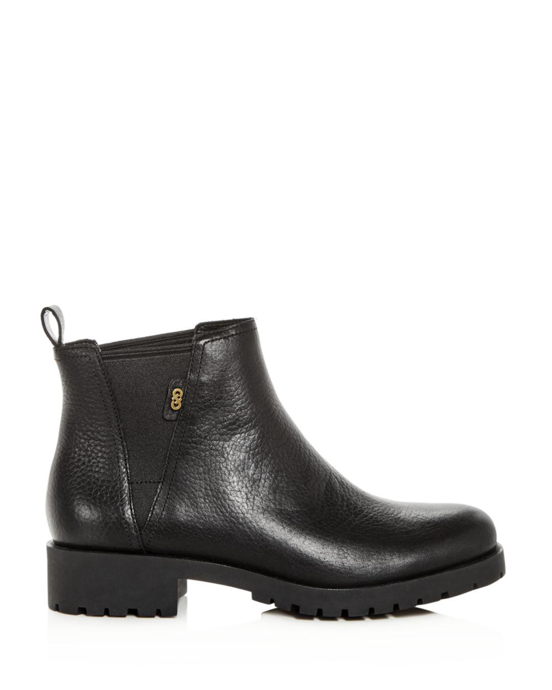 cole haan calandra leather bootie
