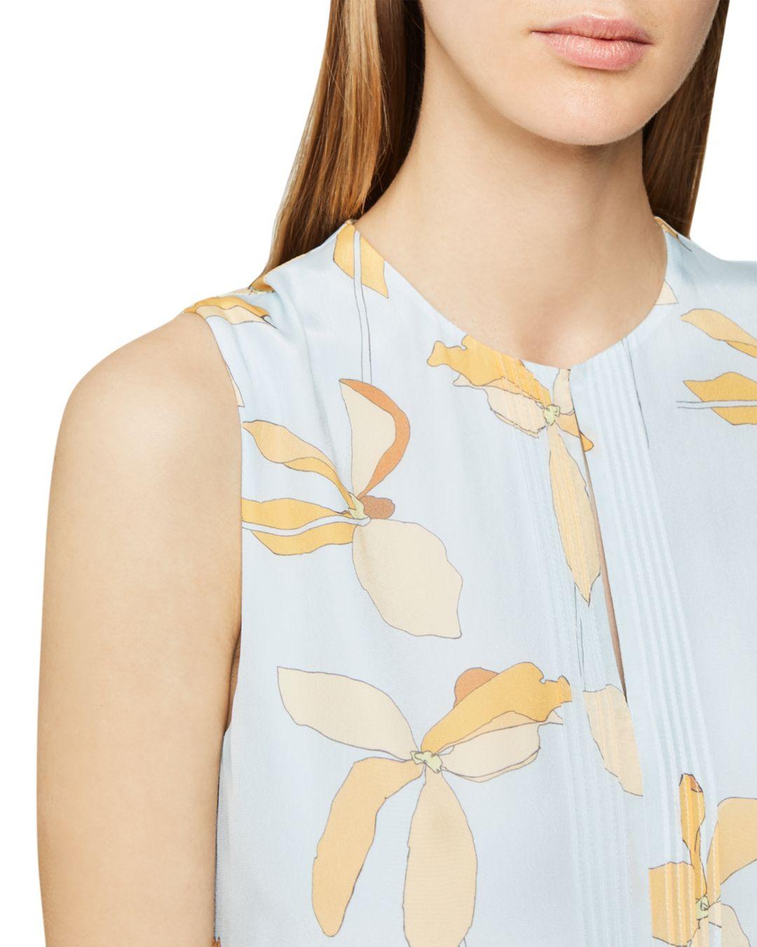 reiss sienna reef print dress