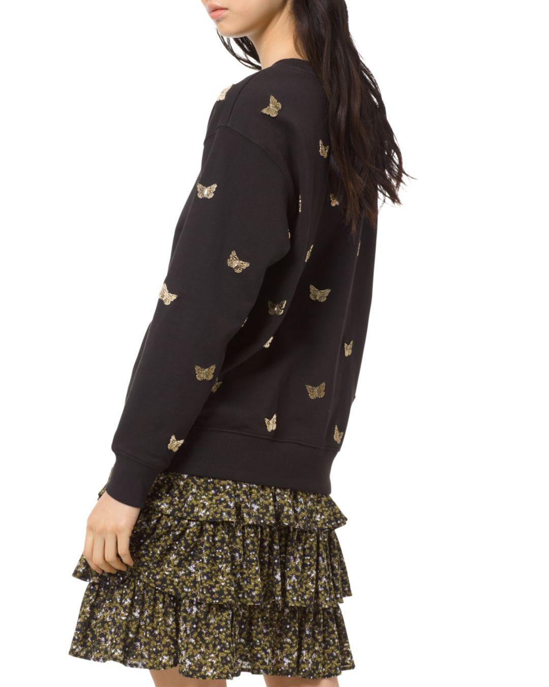 michael kors butterfly sweatshirt
