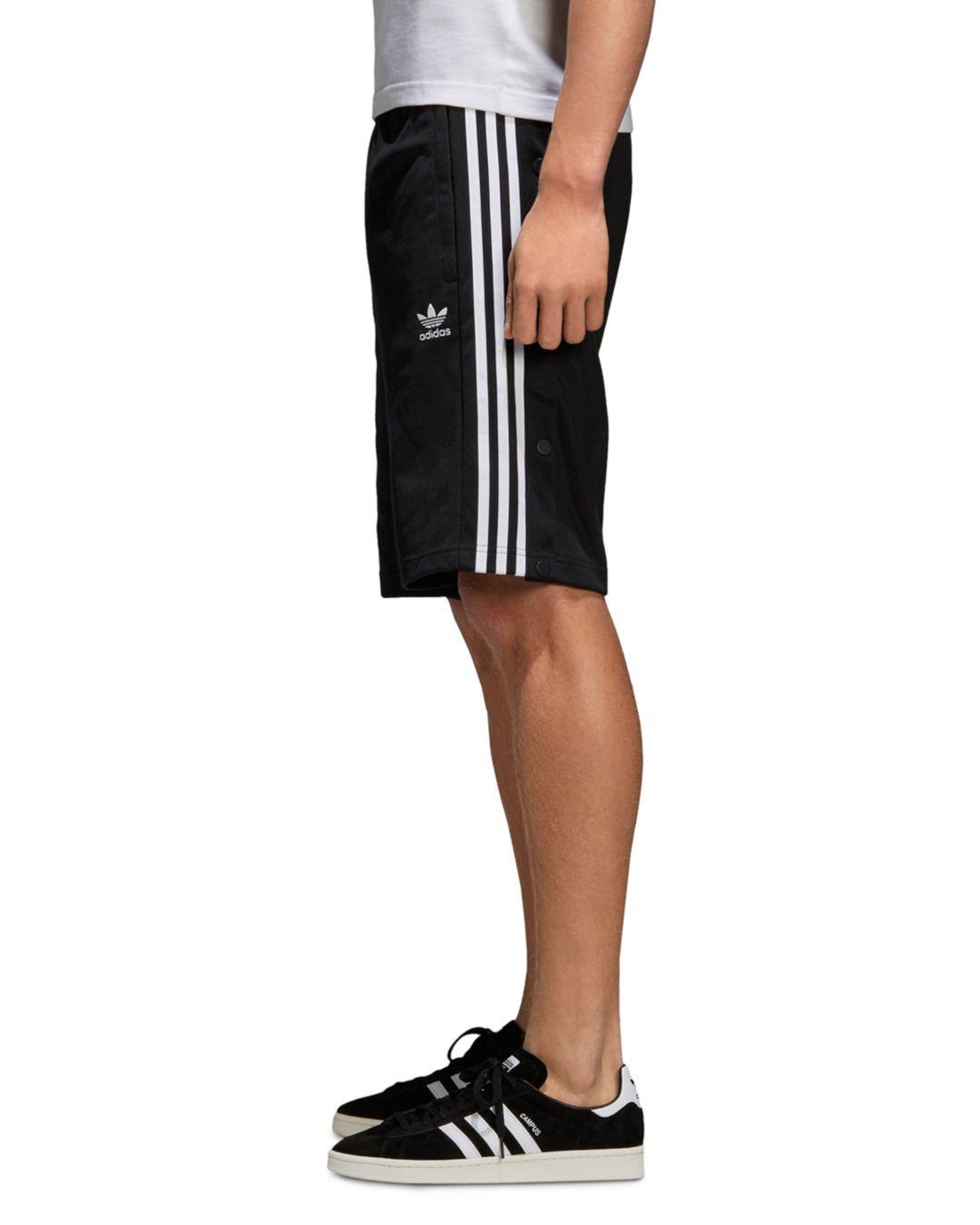 adidas Originals Snap Shorts in Black 