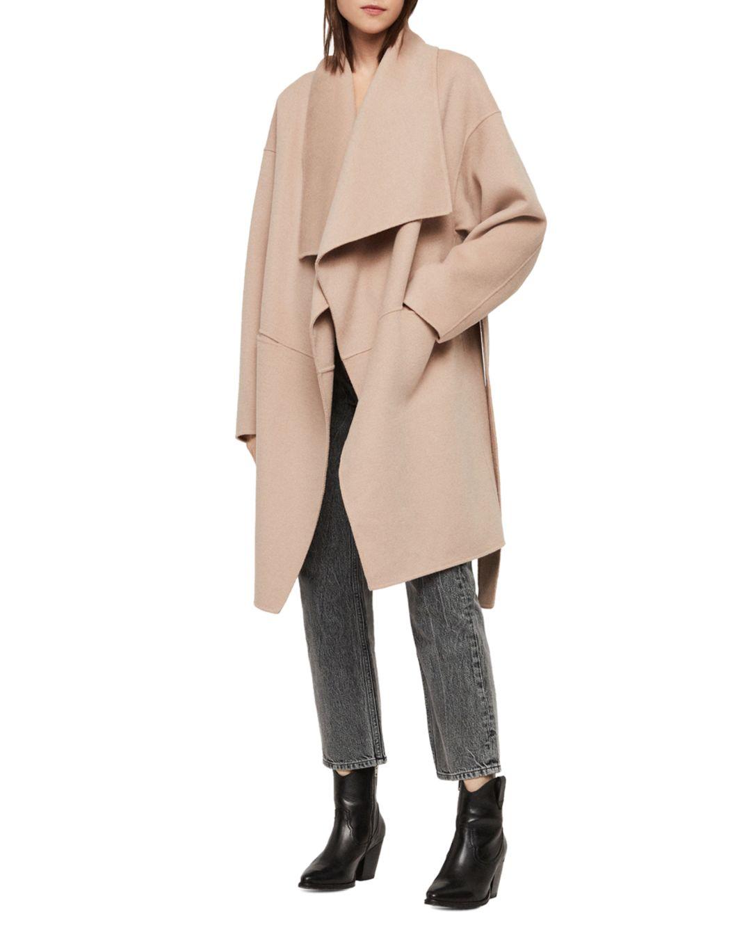 allsaints adalee coat