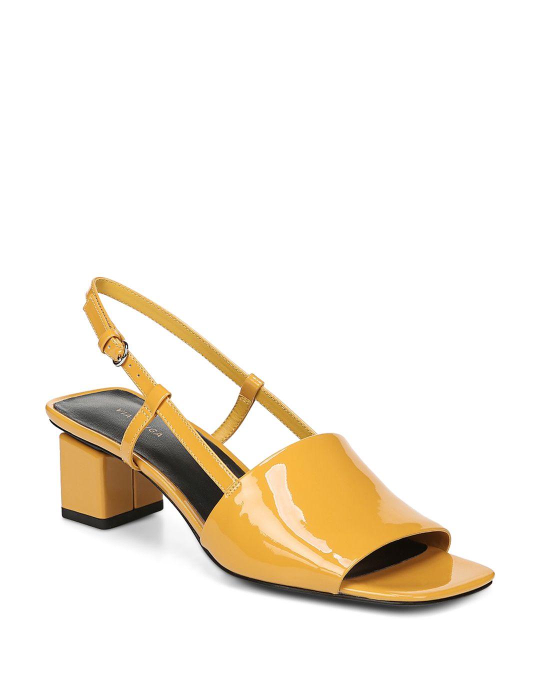 slingback block heel sandal