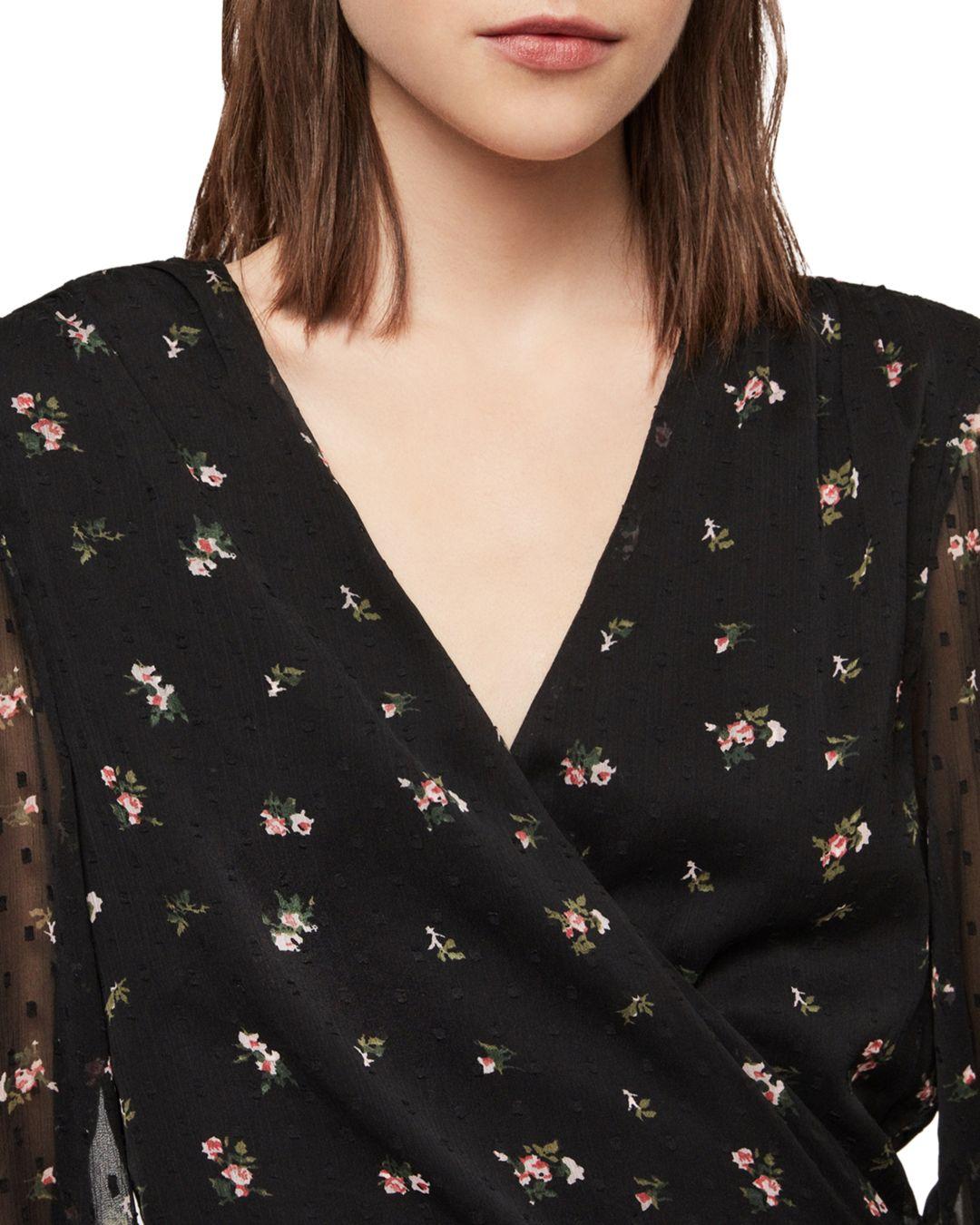 all saints jade aster dress