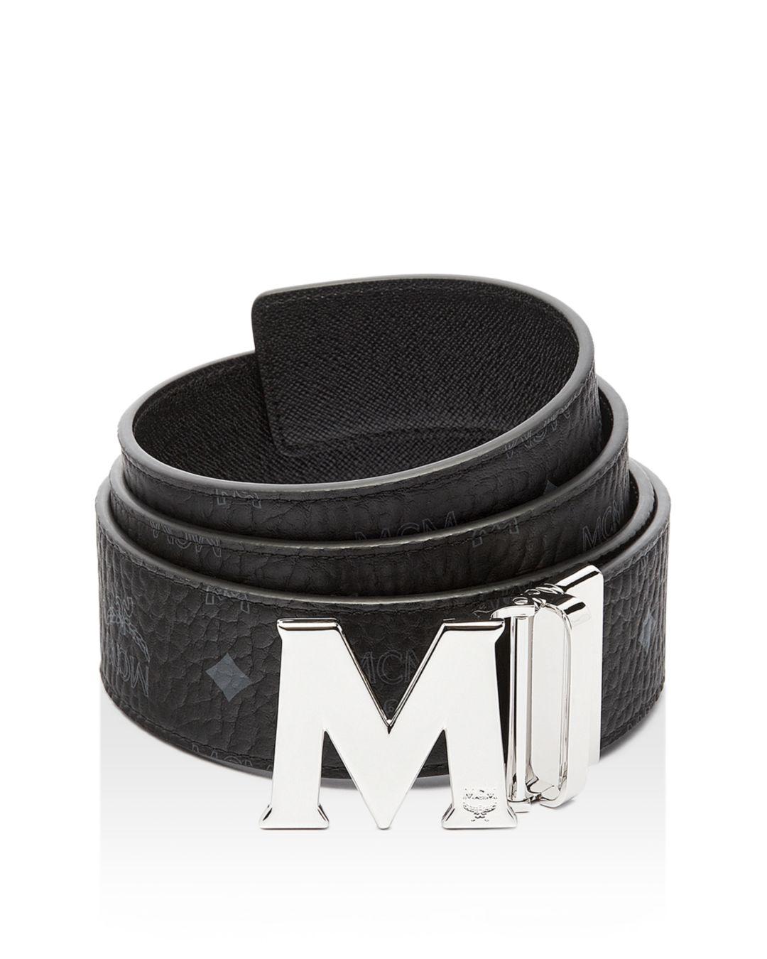 mcm men's claus reversible belt