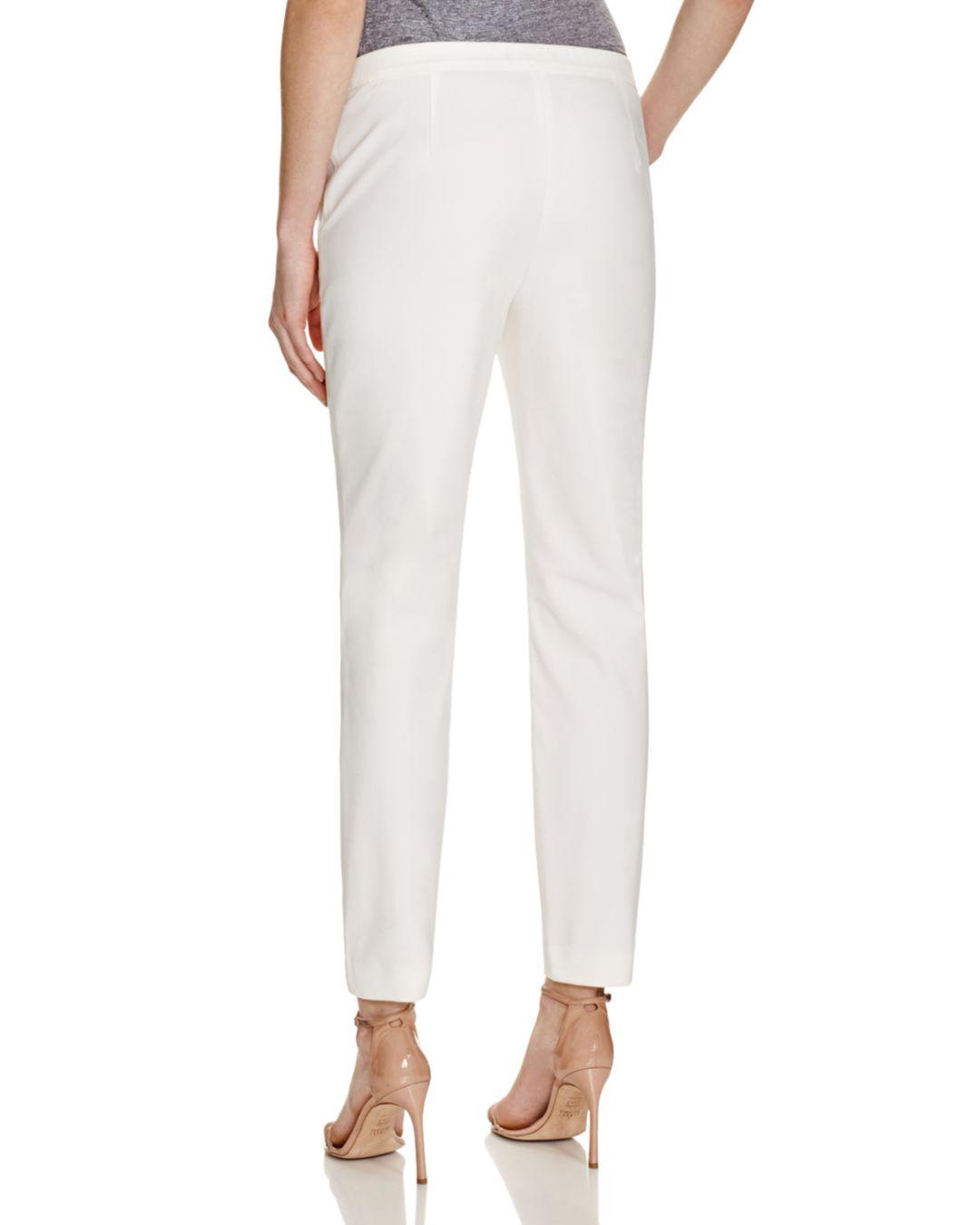ivory stretch pants