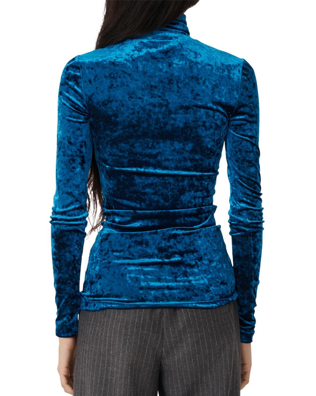turtleneck velvet