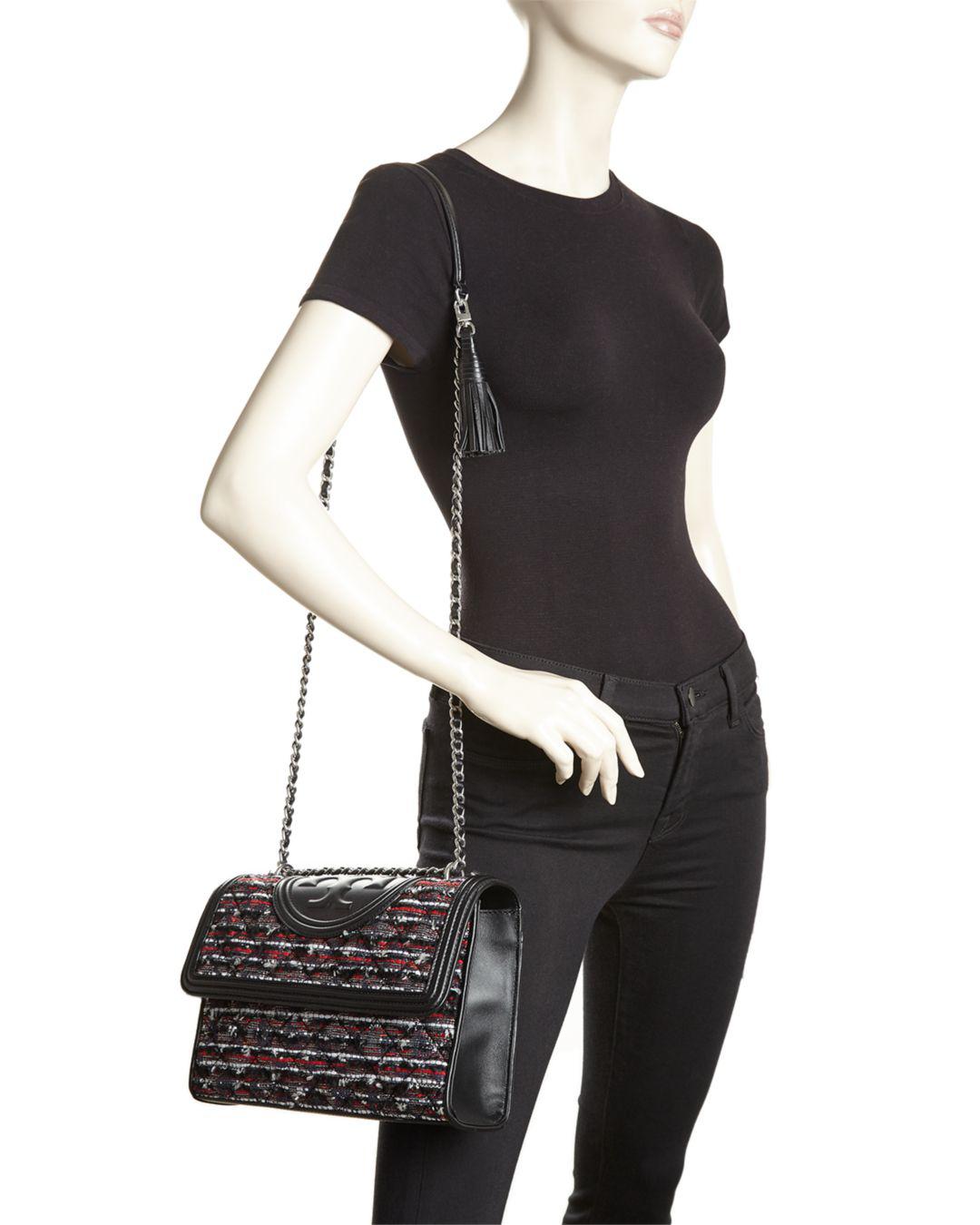 tory burch fleming tweed