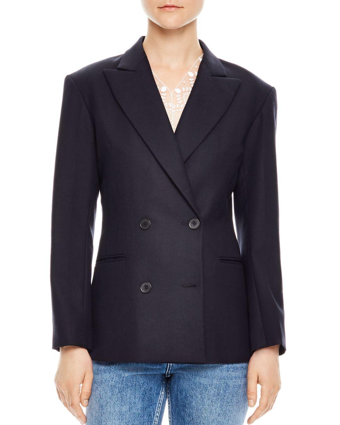 Sandro double breasted blazer Clearance