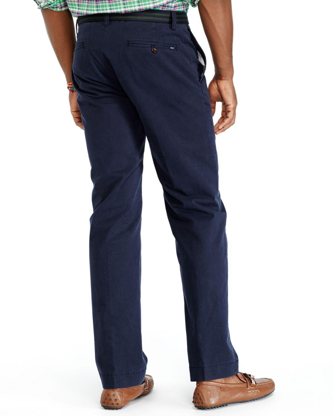 Polo Ralph Lauren Cotton Stretch Classic Fit Chino Pants in Blue for Men -  Lyst