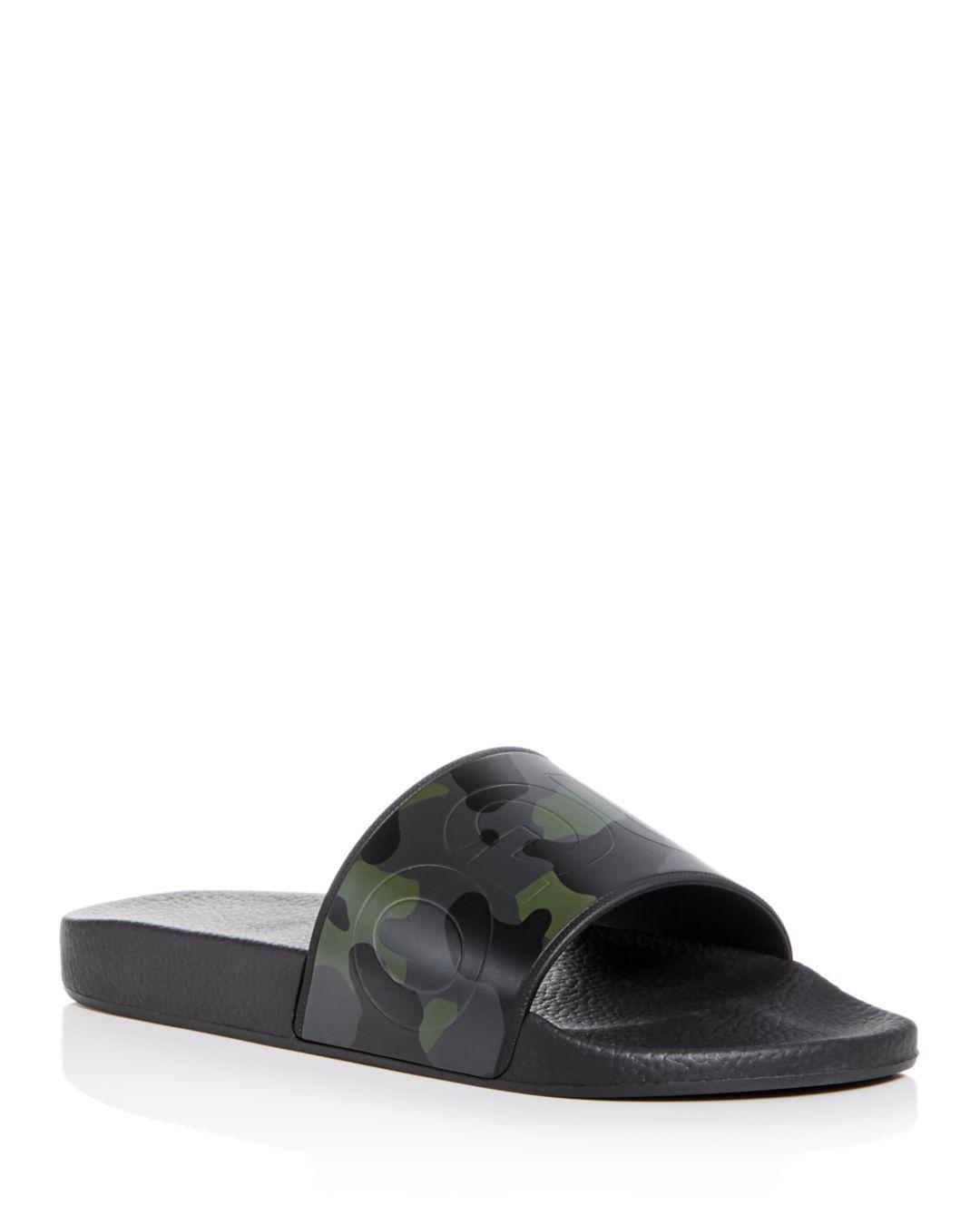 hugo boss camo sliders